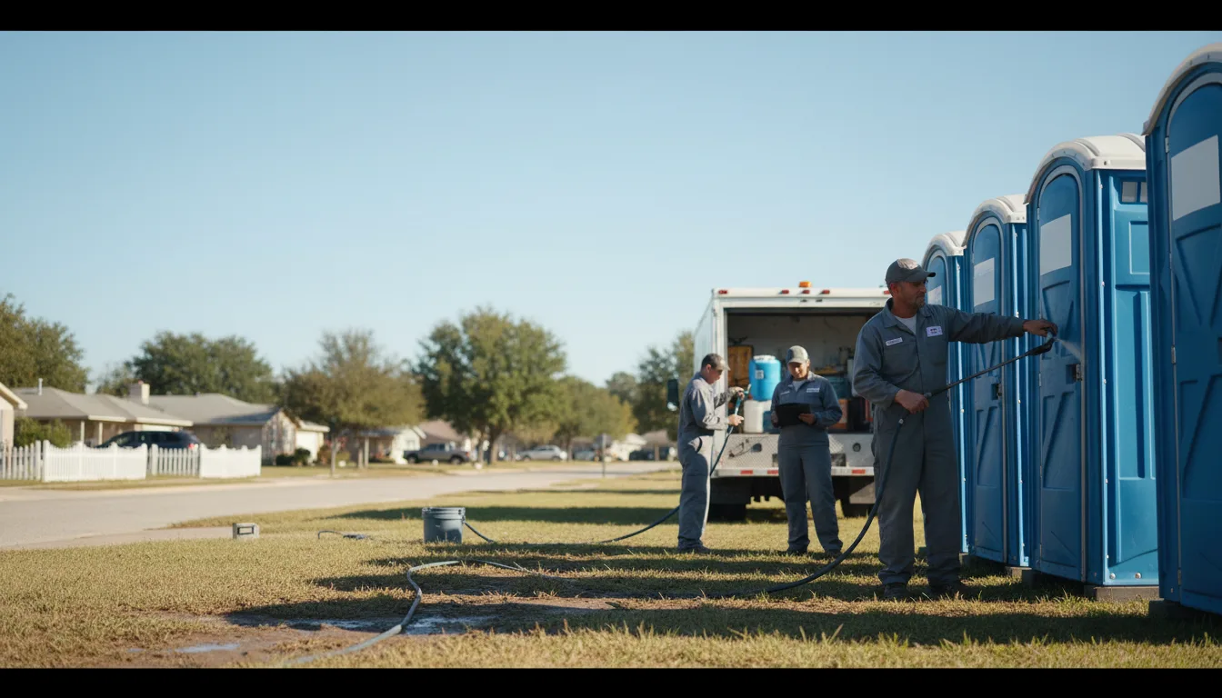 Long-Term Portable Toilet Rental in Midland, TX near me